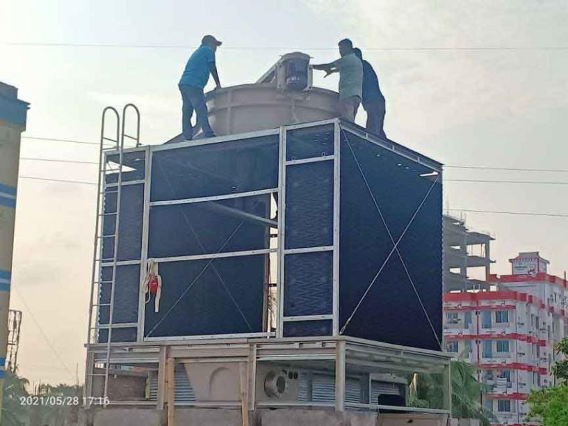 Cooling Tower Install By TBEL Engineers